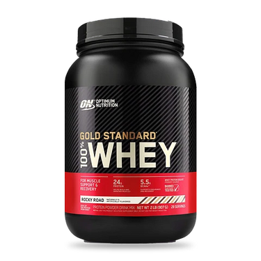 Proteína de suero en polvo 100 % Gold Standard de Optimum Nutrition